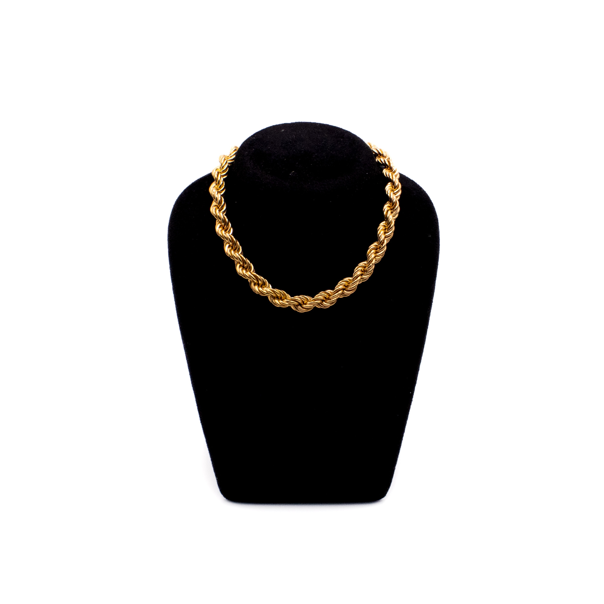Rope Necklace in Yellow Gold Image