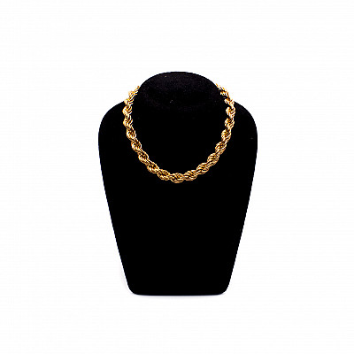 Rope Necklace in Yellow Gold Image