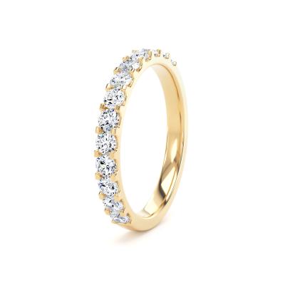 Diamond Set Round Brilliant Cut, Mini Claw Image