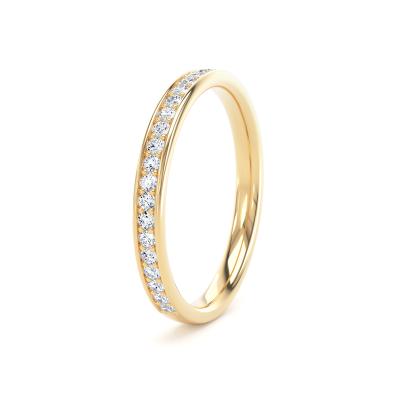 Diamond Set Round Brilliant Cut, Grain Channel Image