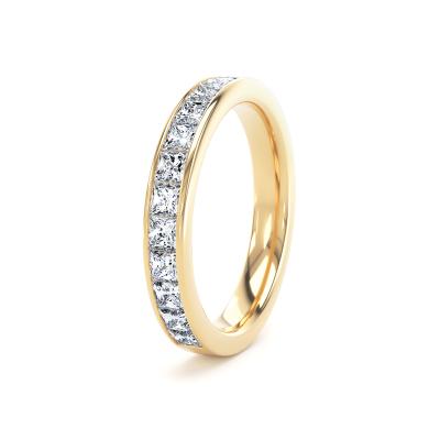 Diamond Set Princess Cut, Channel Set Image