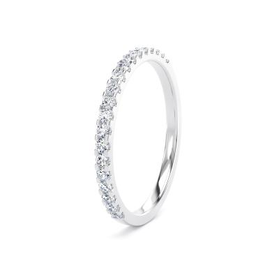 Diamond Set Round Brilliant Cut, Mini Claw Image