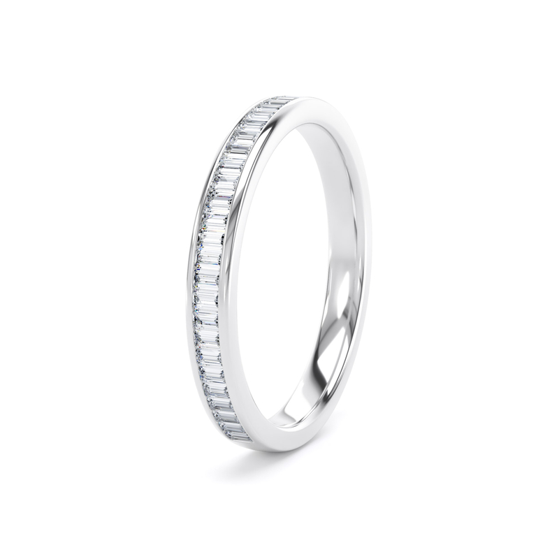 Diamond Set Baguette Cut, Channel Set Image