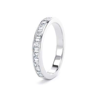 Diamond Set Princess Cut & Baguette, Channel Set Image