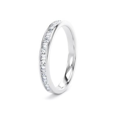 Diamond Set Round Brilliant & Baguette, Channel Set Image