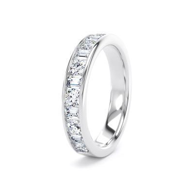 Diamond Set Round Brilliant & Baguette, Channel Set Image