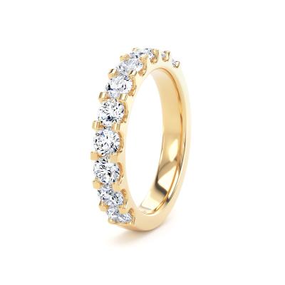 Diamond Set Round Brilliant Cut, Mini Claw Image