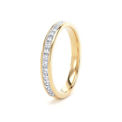 Diamond Set Princess Cut, Channel Set Image
