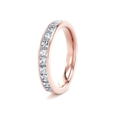 Diamond Set Princess Cut, Channel Set Image