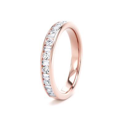 Diamond Set Round Brilliant & Baguette, Channel Set Image