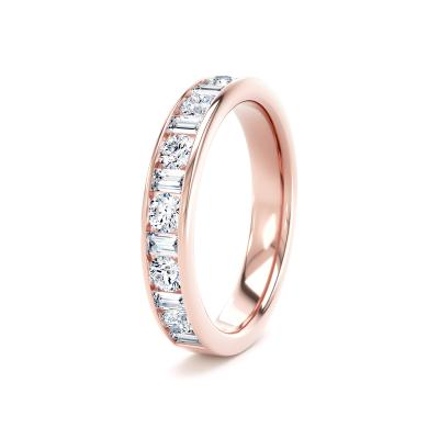Diamond Set Round Brilliant & Baguette, Channel Set Image