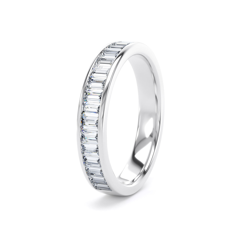 Diamond Set Baguette Cut, Channel Set Image