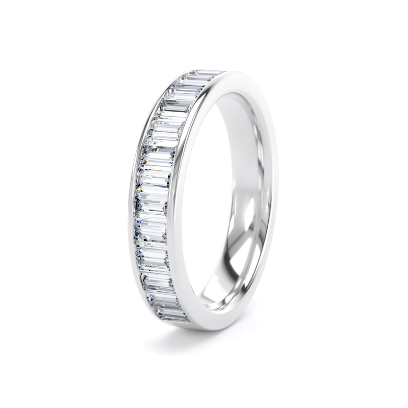 Diamond Set Baguette Cut, Channel Set Image