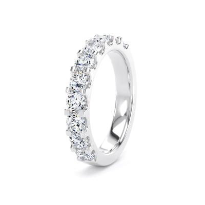 Image of Platinum Lab Grown Diamond Bands 