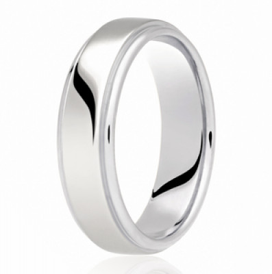 Image of White Gold Diamond Cut Soft Court