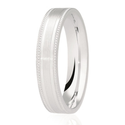 Image of Platinum Diamond Cut Flat Court