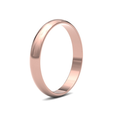 Image of Rose Gold Classic D-Shaped