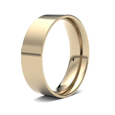 Image of Yellow Gold Classic Flat Court